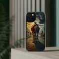 thumbnail image 3 of DistinctInk Hybrid (Acrylic / TPU) Clear Slim Fit Case for Apple iPhone 15 (6.1" Screen) - "Biblical Reflection: 1 Corinthians 1:27 - The Triumph of God's Wisdom", 3 of 8