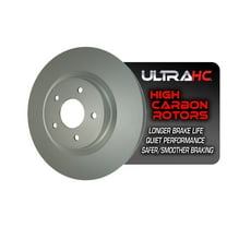UltraHC Coated High Carbon Brake Rotor, Front UR007479, compatible with Infiniti QX60 2020-2014