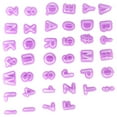thumbnail image 2 of Cake , Reusable Novel Styles Durable Chocolate , Letter And Number  Temperature Resistance Kitchen For Chocolate, 2 of 7