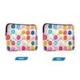 thumbnail image 7 of FORMRS 13"-13.3" Laptop Sleeve Protective Case Soft Carrying Quilted Computer Bag Cover, Colorful Circles, 7 of 7