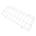 thumbnail image 1 of BESTYASH Iron Ceiling Light Cover Exit Sign Light Protective Guard White Enhanced Aesthetics Commercial Use 1Pcs, 1 of 8