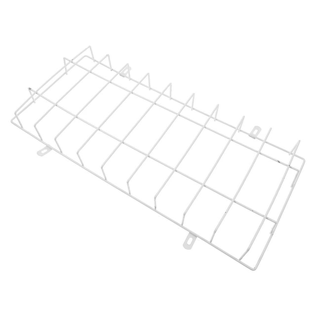 BESTYASH Iron Ceiling Light Cover Exit Sign Light Protective Guard White Enhanced Aesthetics Commercial Use 1Pcs