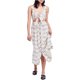 thumbnail image 1 of Free People Womens Caldasi Midi Vestido, Blanco, Grande Free People Mediodía, 1 of 1