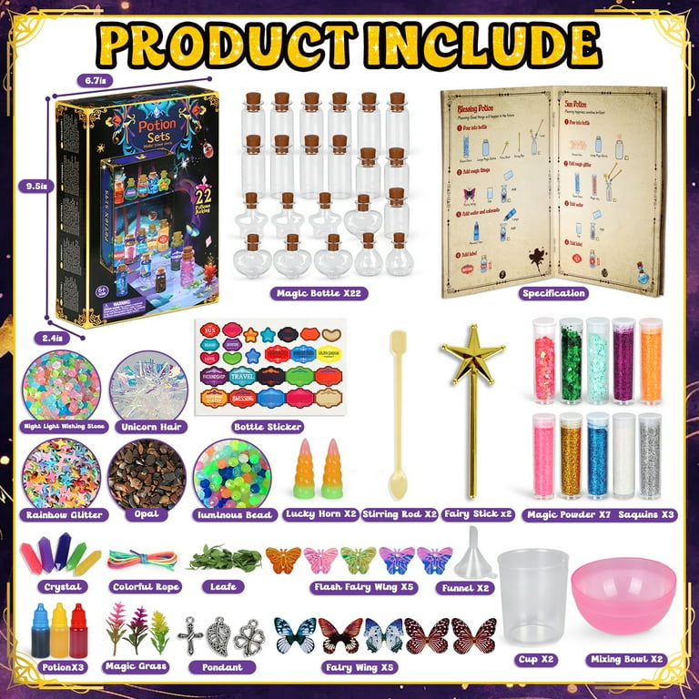 Potion Kits for Kids, Kids Potion Making Kit for 6 7 8 9 10 Year