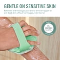 thumbnail image 3 of Exfoliante Body Scrubber Sud de silicona antimicrobiano, menta, 3 of 7