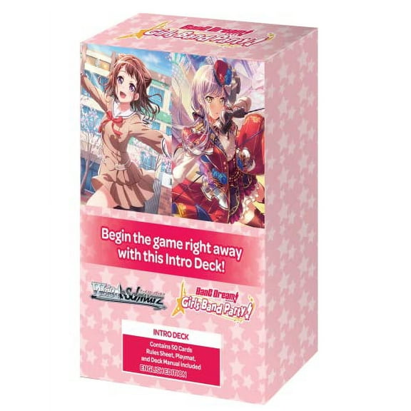 Bushiroad Bang Dream Girls Band Party 5th Anniversary 50 Cards - English - Intro Deck