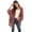 Redwood, variant on Grace Karin Women's Open Front Cardigan Oversized Waffle Knit Long Batwing Sleeve Sweaters with Pockets,Black