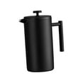 thumbnail image 1 of Tnarru Coffee Pot Coffee Maker Pot Coffee Kettle Kettle Large Capacity Cafe Travel Heat Resistant French Coffee Maker Coffee Plunger 350ml, 1 of 8
