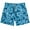 Blue Leaf Flower, variant on SURF CUZ Men's Swim Trunks Quick Dry Beach Swim Shorts for Men with Mesh Lining, up to Size XL