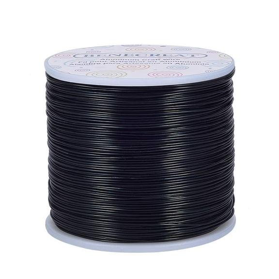 20 Gauge 770FT Black Anodized Aluminum Jewelry Craft Wire