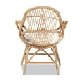 thumbnail image 5 of bali & pari Jayden Club Chair, Natural Brown, 5 of 10