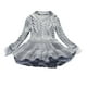 thumbnail image 1 of Odeerbi Niñas de Algodón de Punto Por Cable Suéter Vestido de Tul Tutú Princesa Vestidos de Color Sólido Cuello Redondo Vestido de Manga Larga Body, 1 of 3