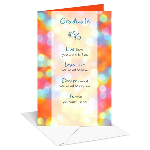 American Greetings Graduation Card for Anyone (Inspire and Dream)