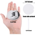 thumbnail image 2 of KXMDXA Bathtub Cow Black White Set of 6 Car Coaster for Drinks, Absorbent Ceramic Stone Coasters Cup Mat with Cork Base for Home Kitchen Room Coffee Table Bar Decor, 2 of 5