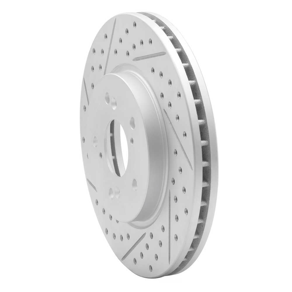 Dynamic Friction Company 830-59055L DFC Geoperformance Rotor - Drilled and Slotted