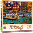 thumbnail image 2 of MasterPieces 750 Piece Jigsaw Puzzle - Cabin in The Cove - 18"x24", 2 of 6