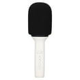 thumbnail image 2 of Micrófono de karaoke Bluetooth Sincero portátil inalámbrico con luz LED para PC Smartphone blanco, 2 of 10