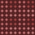 thumbnail image 1 of Ahgly Tapis d'Intérieur Lavable en Machine Carré Rouge Pamplemousse, 6 Pieds Carré, 1 of 7