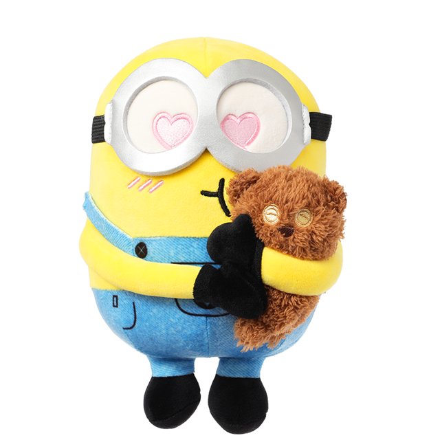 MINISO-muñeco de peluche de la Serie Bob + Tim, muñecos periféricos de dibujos animados, adornos de dormitorio, almohadas, regalos para amigos y niños
