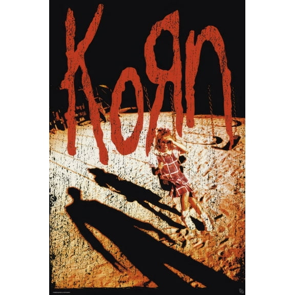 Korn - Music Poster (The First Album - Cover - Swing) (Size: 24" x 36")