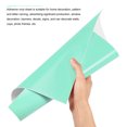 thumbnail image 5 of Uxcell 12"x12" Matte Green Vinyl Sheets Permanent Adhesive for Craft, Decorate Sticker 4 Pack, 5 of 5