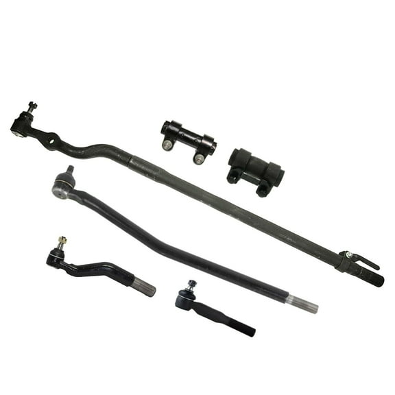 6 Pieces Suspension & Steering Drag Link Tie Rods Assembly Compatible with 4WD Models Fits select: 1999-2004 FORD F250, 1999-2004 FORD F350