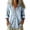 Silver, variant on Ltctricy Women's Button down Denim Shirt Collared Casual Long Sleeve Tops Fall Loose Fit Trendy Jean Shirt