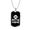 Military Chain (Gold), variant on Rottie Mama Dog Tag Necklace Stainless Steel 24" Chain Silver Tone or Gold Tone