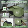 thumbnail image 3 of Casa para Gatos Calefaccionada GOLOPET con Aislamiento Impermeable, 3 of 9