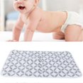 thumbnail image 4 of Baby Diaper Changing Mat Pad Waterproof Infant Portable Travel Bed Diaper Cover MattressWhite Hollow Circle, 4 of 4