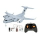 thumbnail image 2 of Avión C-17 RC, Avión de control remoto de 2,4 GHz 2 canales, Avión de transporte militar, Avión RC de ala fija de espuma EPP, fácil de volar para Conjunto estándar Sunnimix Aviones RC, 2 of 7