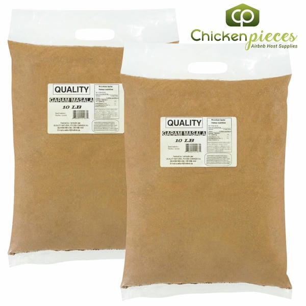 Quality Garam Masala Powder Quality Bulk Large 10lbs/4.55kg (2/Case)