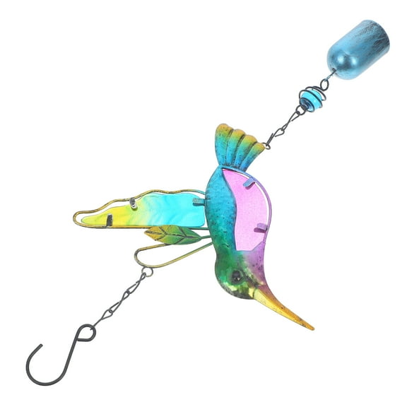 unbranded Wind Chime Hummingbird Wind Chime Garden Hanging Windchime Balcony Hanging Wind Bell Pendant