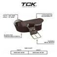thumbnail image 2 of TCK Prosport Baseball Socks and Belt Combo Over the Knee (Brown, Small), 2 of 2