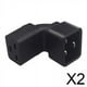 thumbnail image 1 of Adaptador de Corriente de Ángulo Recto Macho 2xC20 a C19 para Dispositivo Óptico Montado en el Techo Baoblaze, 1 of 8