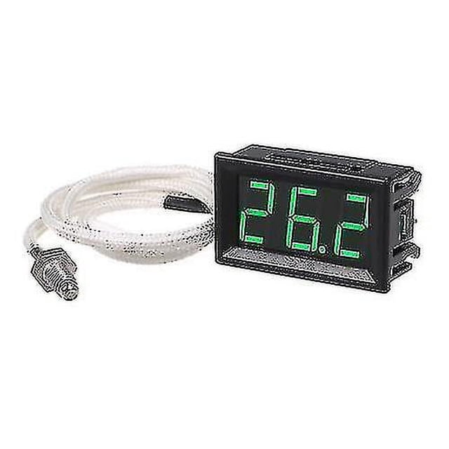 Xh-b310 Termómetro digital industrial Medidor de temperatura de 12 v Probador de termopar tipo K M6 -30 ~ 800