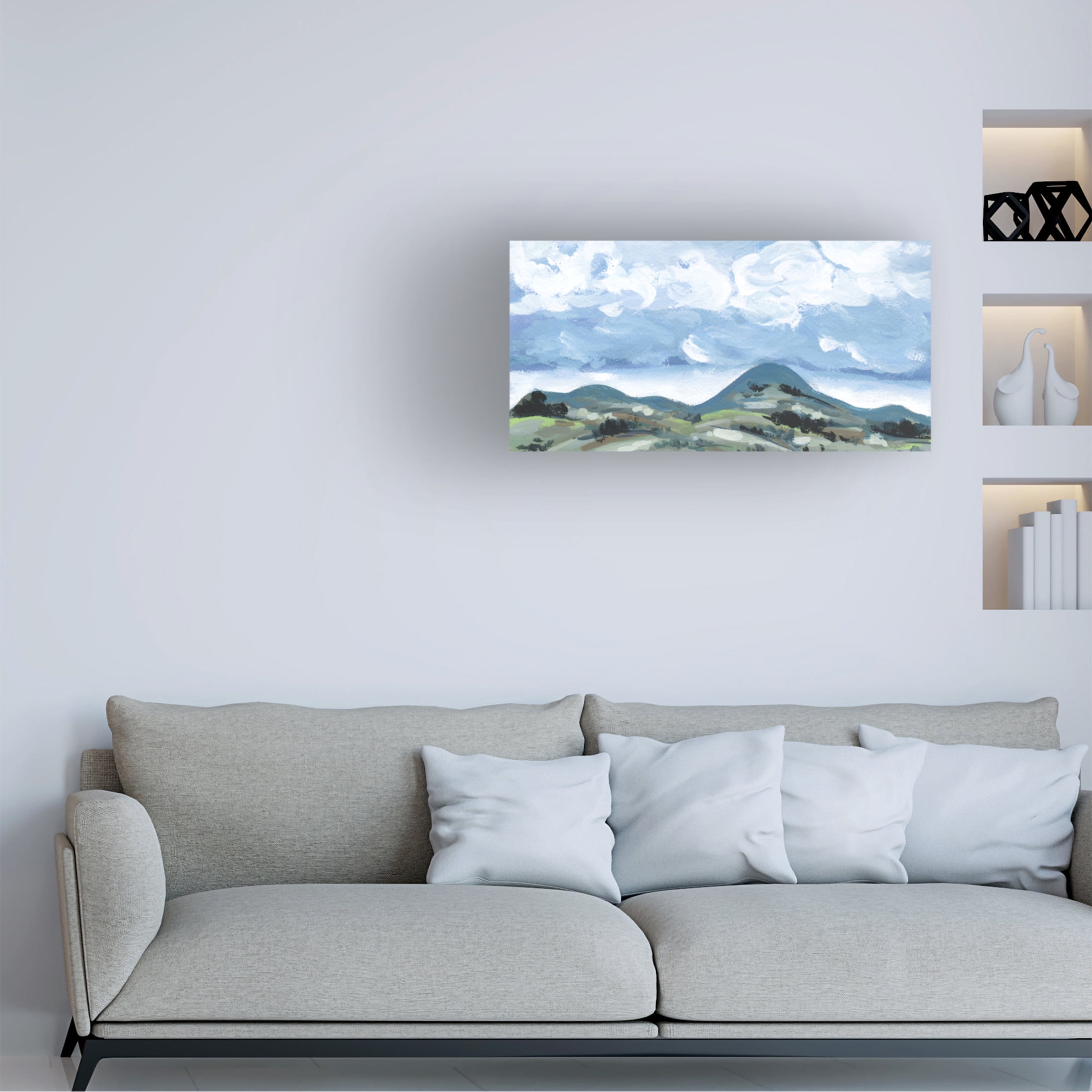 Trademark Fine Art Melissa Wang  Nature Trek II Canvas Wall Art