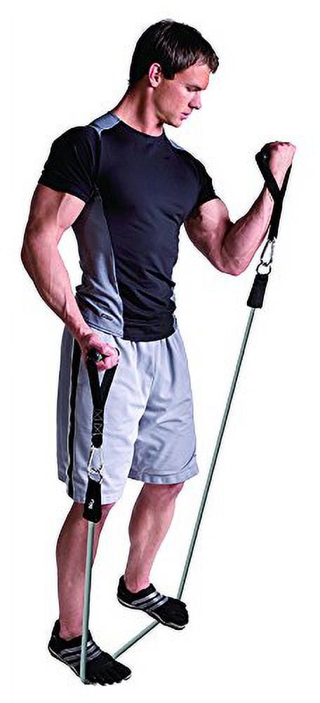 GoFit Single Extreme Resistance Tube, 90lb- Silver