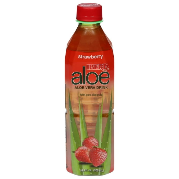 Iberia Strawberry Aloe Vera Drink 16.9 fl oz