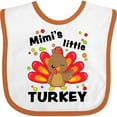 thumbnail image 3 of Inktastic Mimi's Little Turkey Boys or Girls Baby Bib, 3 of 4