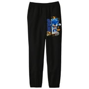 Sonic The Hedgehog 2 Arrow Dash Boy’s Black Sweatpants-Small