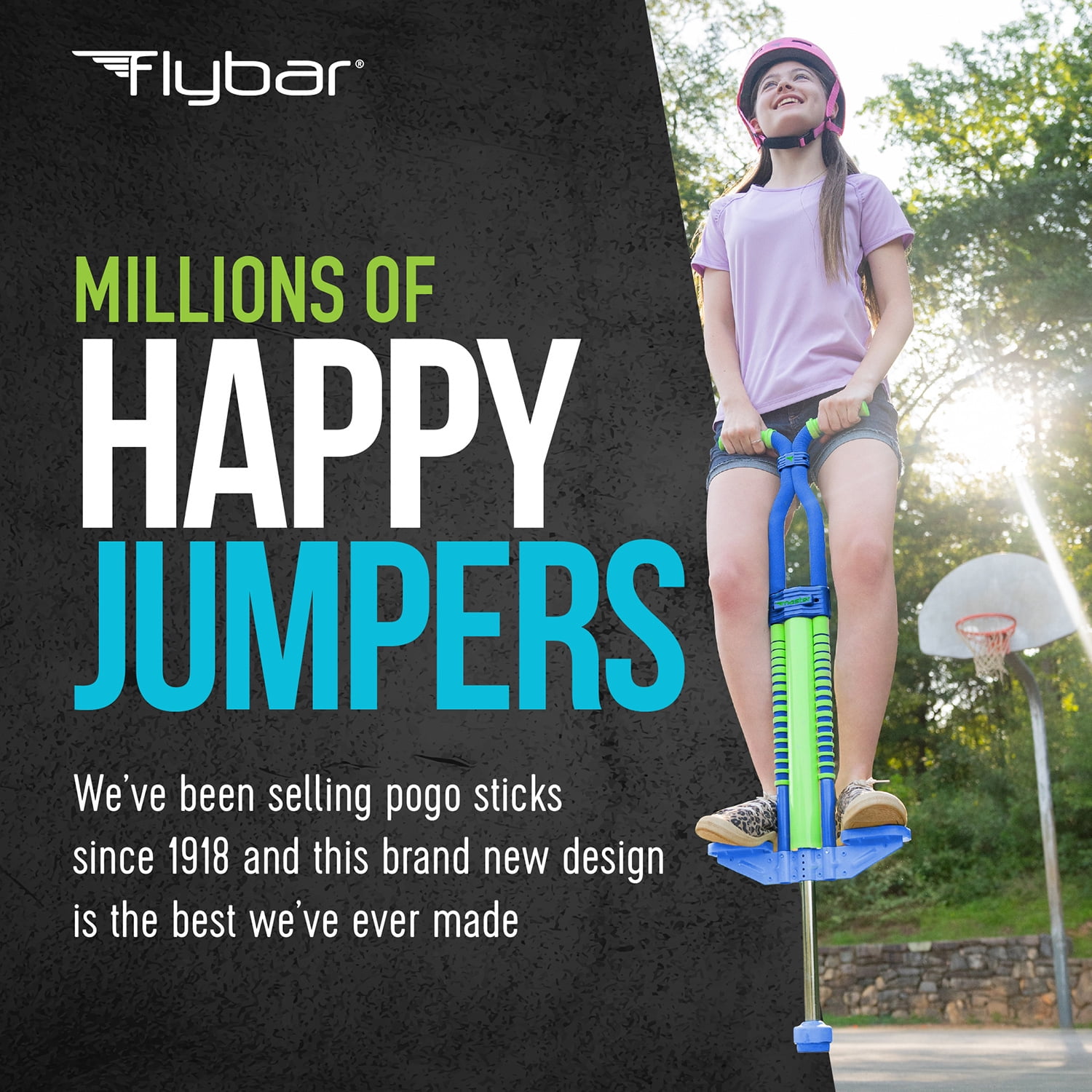 Flybar Master Pogo Stick for Boys and Girls Age 9 and Up, 80 to