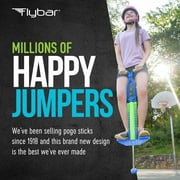 Flybar Master Pogo Stick for Boys and Girls Age 9 and Up, 80 to 160 Lbs, Blue/Green