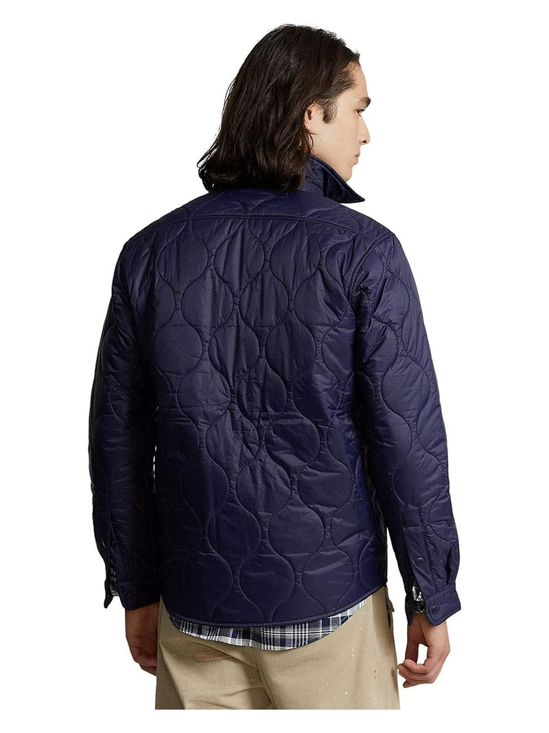 ジャケット・アウター Polo by RALPH LAUREN huting jacket L Polo Ralph Lauren Men's Quilted Shirt Jacket, Newport Navy