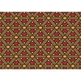 thumbnail image 1 of Ahgly Company Indoor Rectangle Patterned Sedona Brown Area Rugs, 2' x 4', 1 of 6