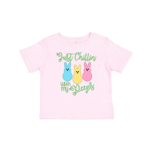 Inktastic Funny Easter Just Chillin' with My Peeps Boys or Girls Baby T-Shirt