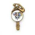 thumbnail image 1 of Personalidad animal elefante pintado Broche broche broche broche Metal retro, 1 of 3