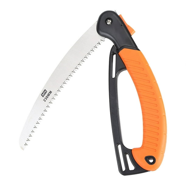 Folding Handheld Saw Tree Pruning Trimming Wood Cutting Gardening Tool Lightweight D Saw Small Weak Hands Locking Latch