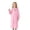 Light Pink, variant on Girls' Long Raincoat For Outdoor Adventures Hooded Rainwear For Hiking And Travel Thick Full Shield With Extended Length Long Coat Kids
