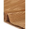 thumbnail image 5 of DARING DIVA Women's Sleeveless Ribbed Knit Mock Neck Tank Tops XL Brown, 5 of 6